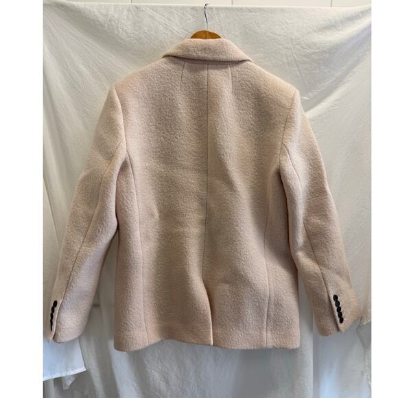 J.Crew Oversized Blazer Jacket in Boiled Wool US 14 Outerwear Career Business - Picture 5 of 8